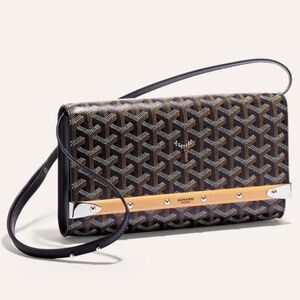 Goyard Monte-Carlo PM Clutch w/ Strap~NIB FULL INCLUSION!!!!